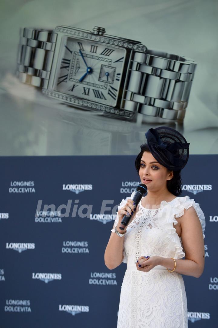 Aishwarya for Longiness at Chantilly Castle in Paris