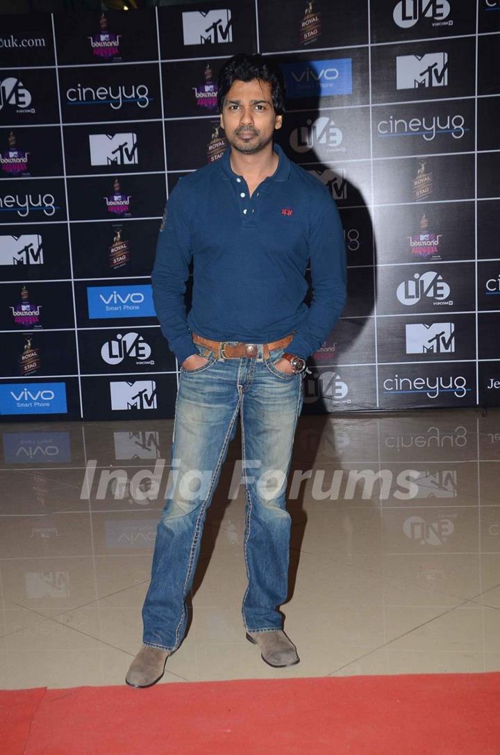 Nikhil Dwivedi at MTV Bollyland