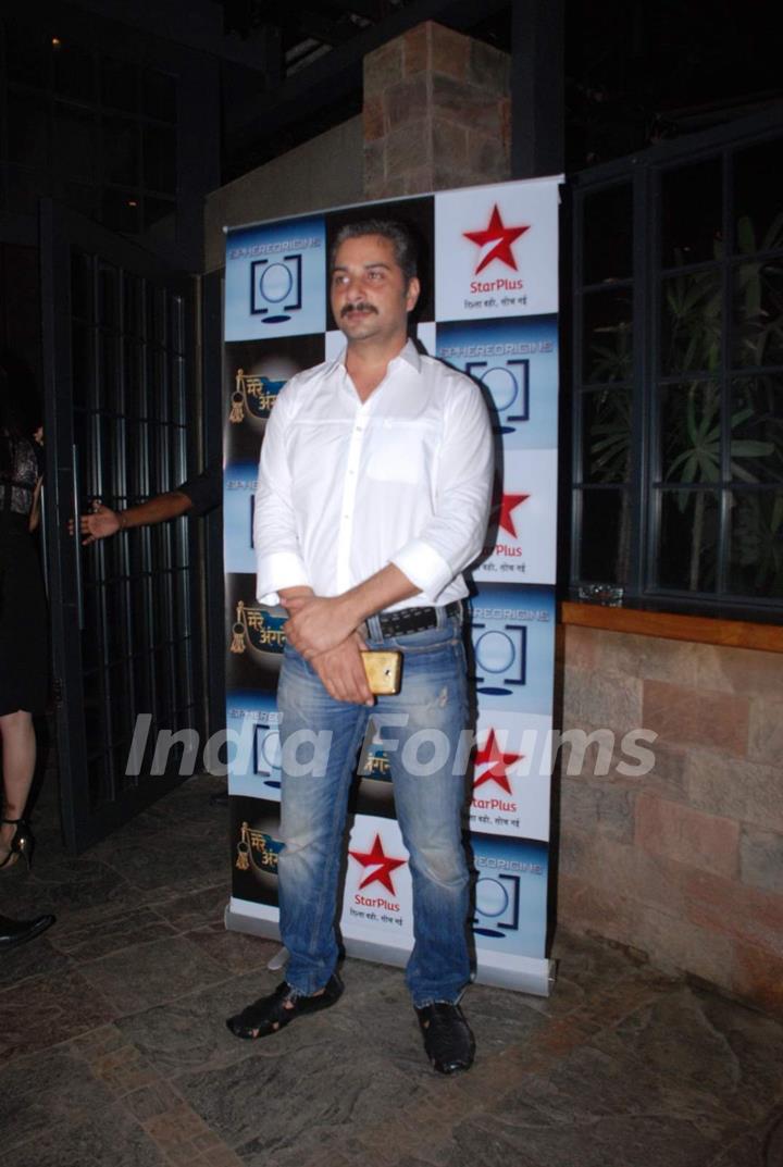 Varun Badola Snapped at Mere Angne Mein Bash!