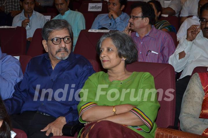 Amol Palekar at a Book Reading Event