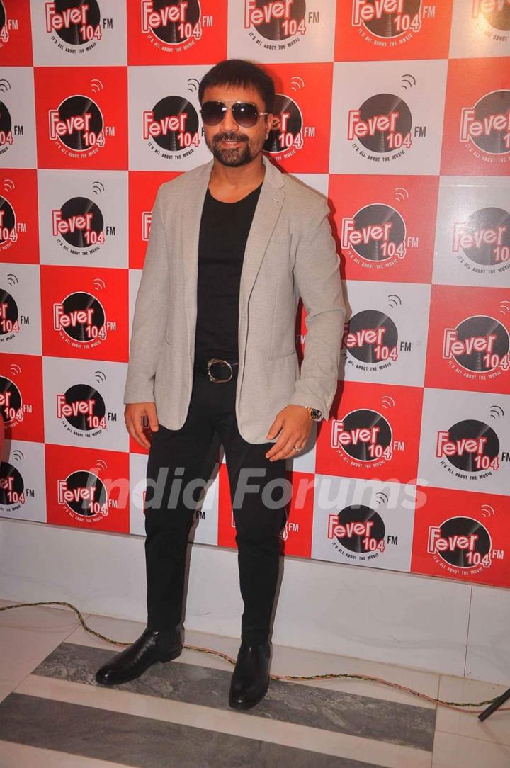 Ajaz Khan for Promotions of Guddu Rangeela at Fever 104 FM