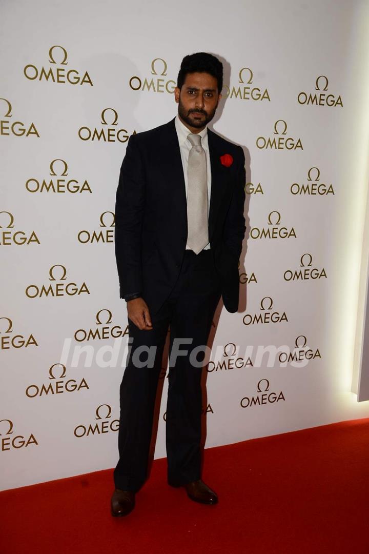 Abhishek Bachchan at Omega Meet and Greet