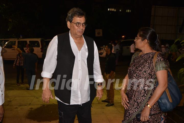 Subhash Ghai Snapped at Nana Chudasama's Birthday!