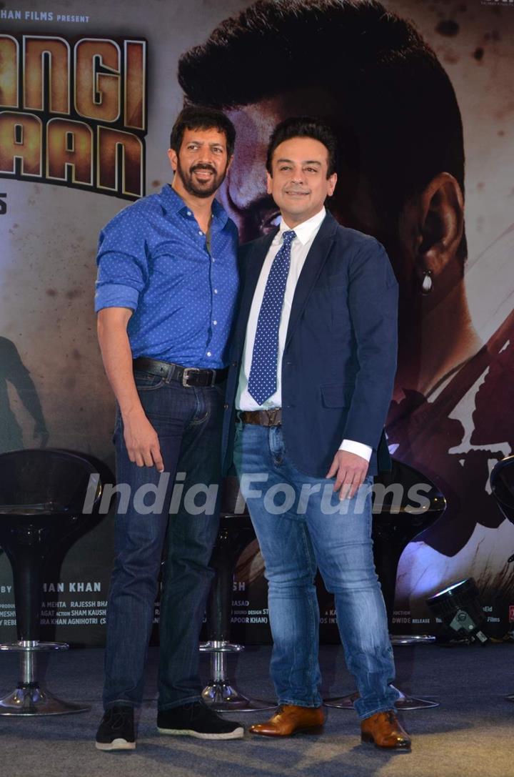 Kabir and Adnan at Song Launch of Bajrangi Bhaijaan