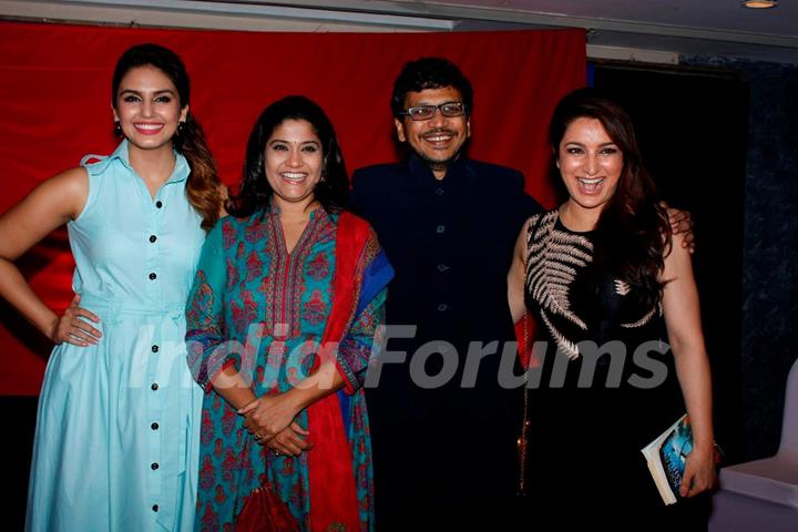 Huma Qureshi, Renuka Shahane and Tisca Chopra at Music Launch of Marathi Movie 'Highway'