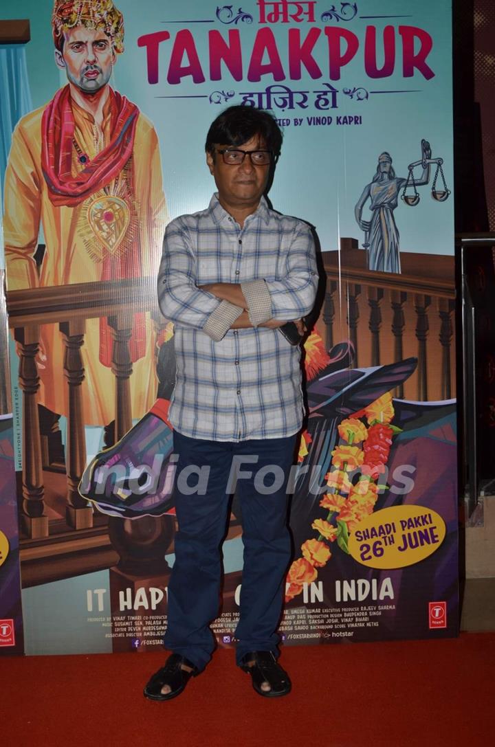 Brijendra Kala at Premiere of Miss Tanakpur Haazir Ho