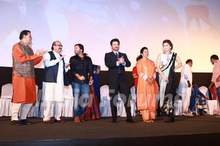 Anil Kapoor, Jaya Prada and Hansika Motwani at Trailer and Audio Launch of Uyire Uyire!