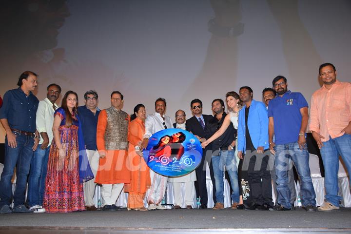 Anil Kapoor, Hansika Motwani and Jaya Prada at Trailer and Audio Launch of Uyire Uyire!
