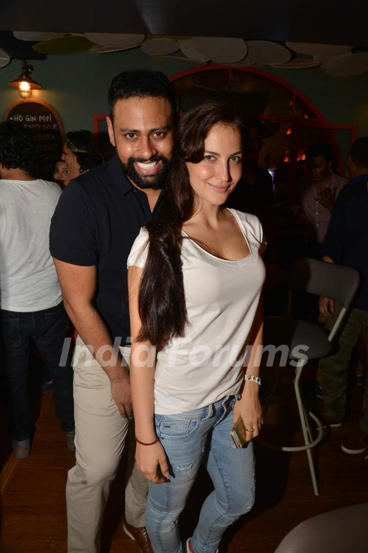 VJ Andy and Elli Avram Snapped at Fatty Bow Restaurant Launch!