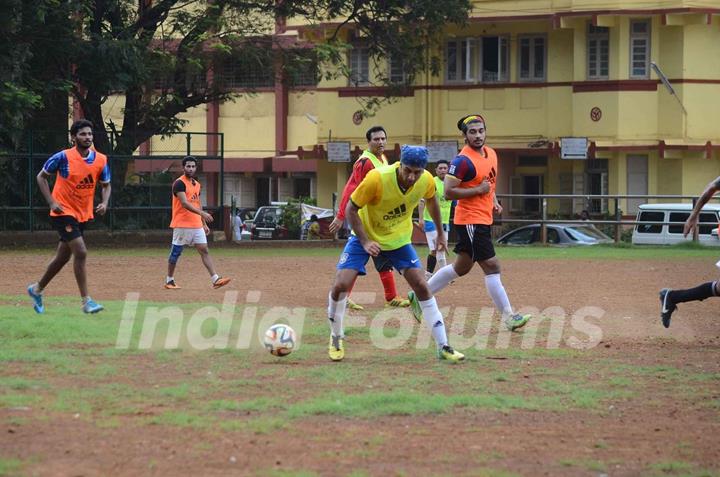 All Star Football Practice Session