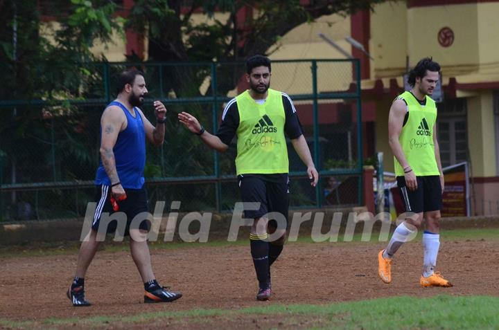 All Star Football Practice Session