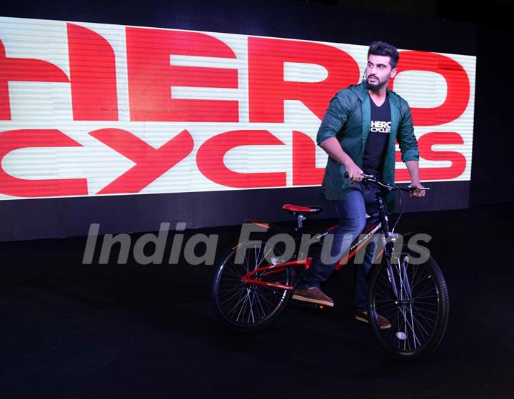 Arjun Kapoor Announced as the Brand Ambassador of Hero Cycles