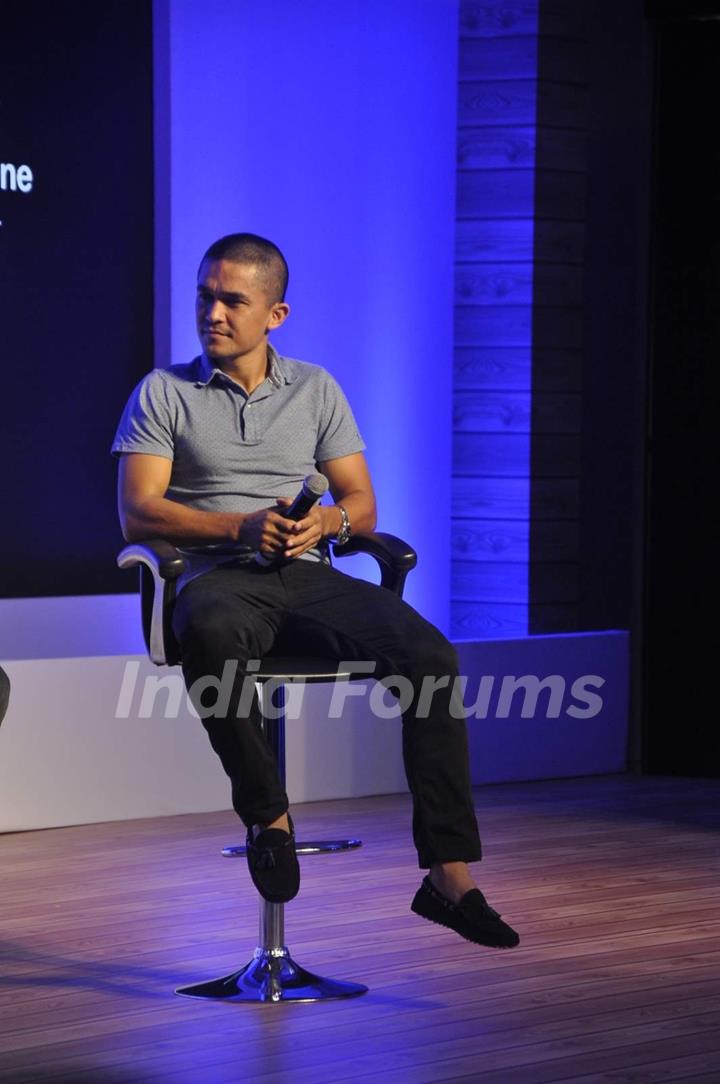 Indian Soccer Team Captain Sunil Chetri at Twitter PC