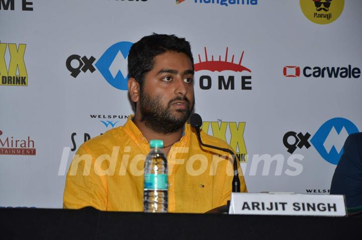 Arijit Singh at 9XM Dome Concert Press Meet