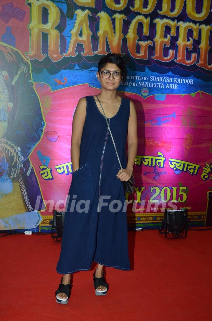 Kiran Rao at Premiere of Guddu Rangeela