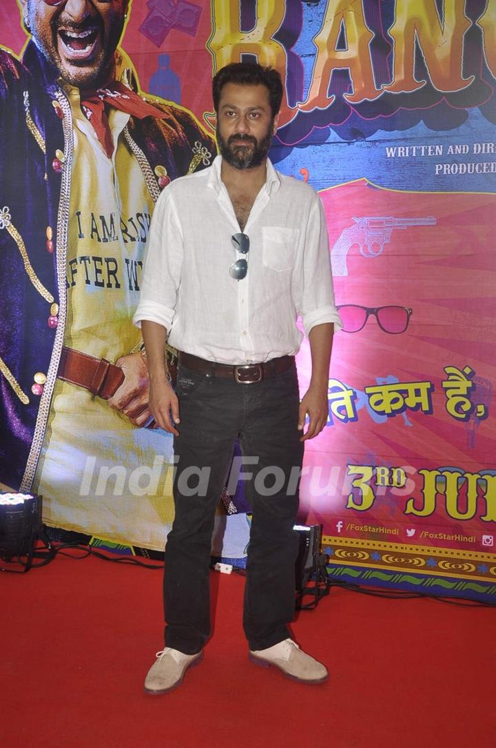 Abhishek Kapoor at Premiere of Guddu Rangeela