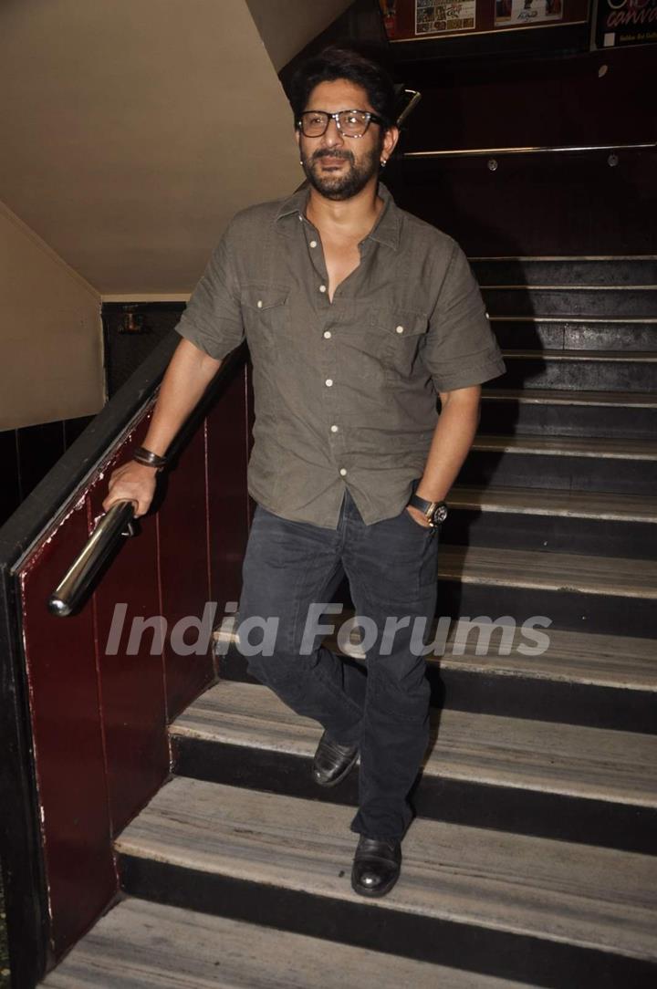 Arshad Warsi at Promotions of Guddu Rangeela