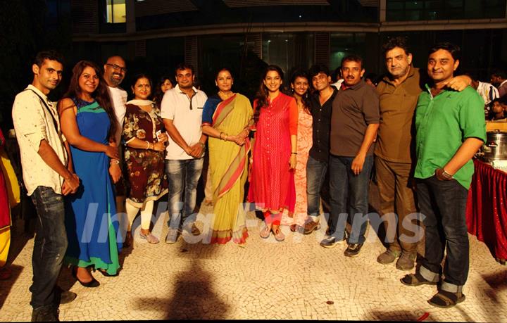 Shabana Azmi and Juhi Chawla at Iftaar Party