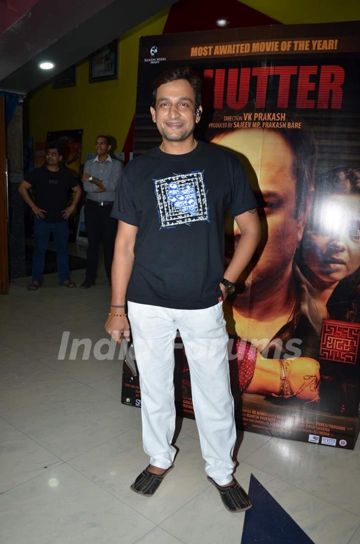 Prasad Oak at Premiere of Marathi Movie 'Shutter'