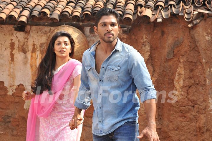 Allu Arjun & Kajal Aggarwal