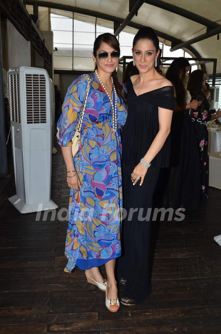 Eesha Kopikar poses with Rouble Nagi at the Birthday Bash
