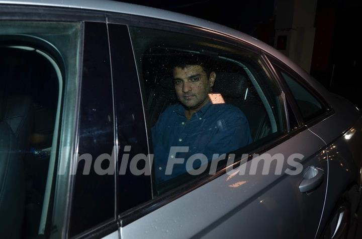 Siddharth Roy Kapoor was snapped at the Special Screening of Bahubali