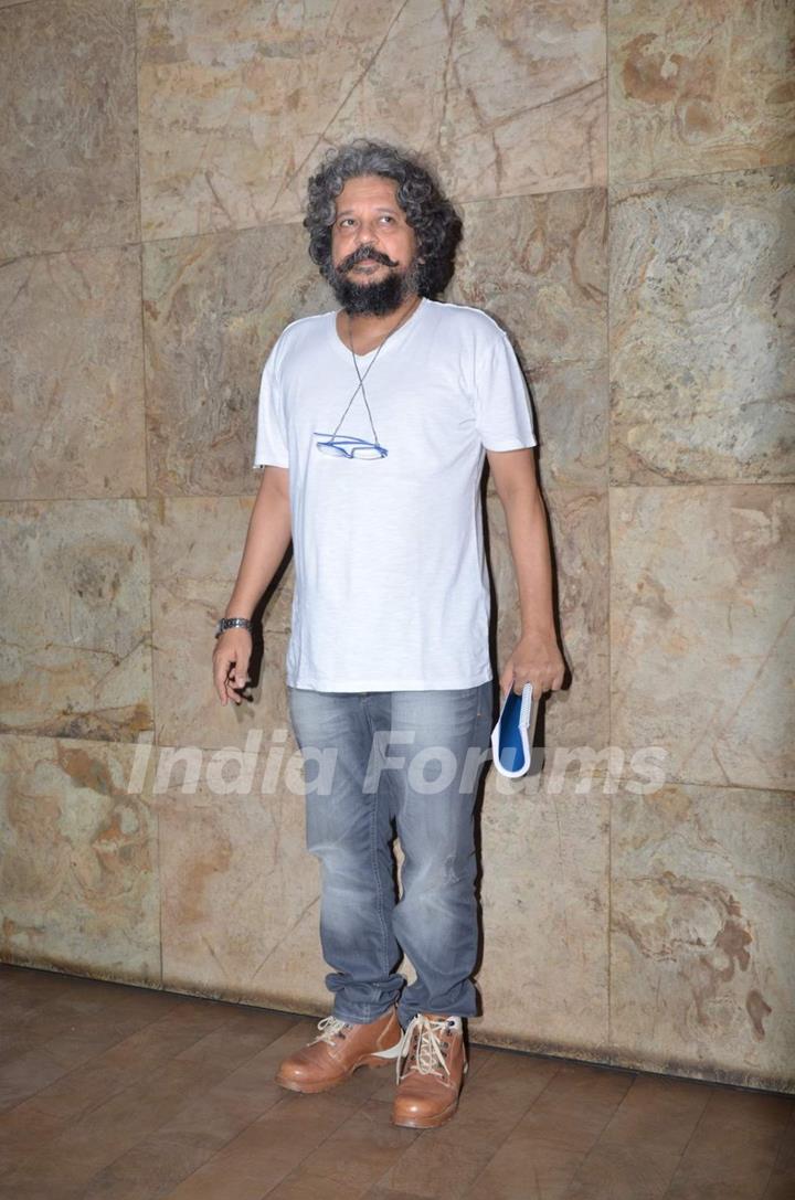 Amol Gupte poses for the media at the Special Screening of Amy