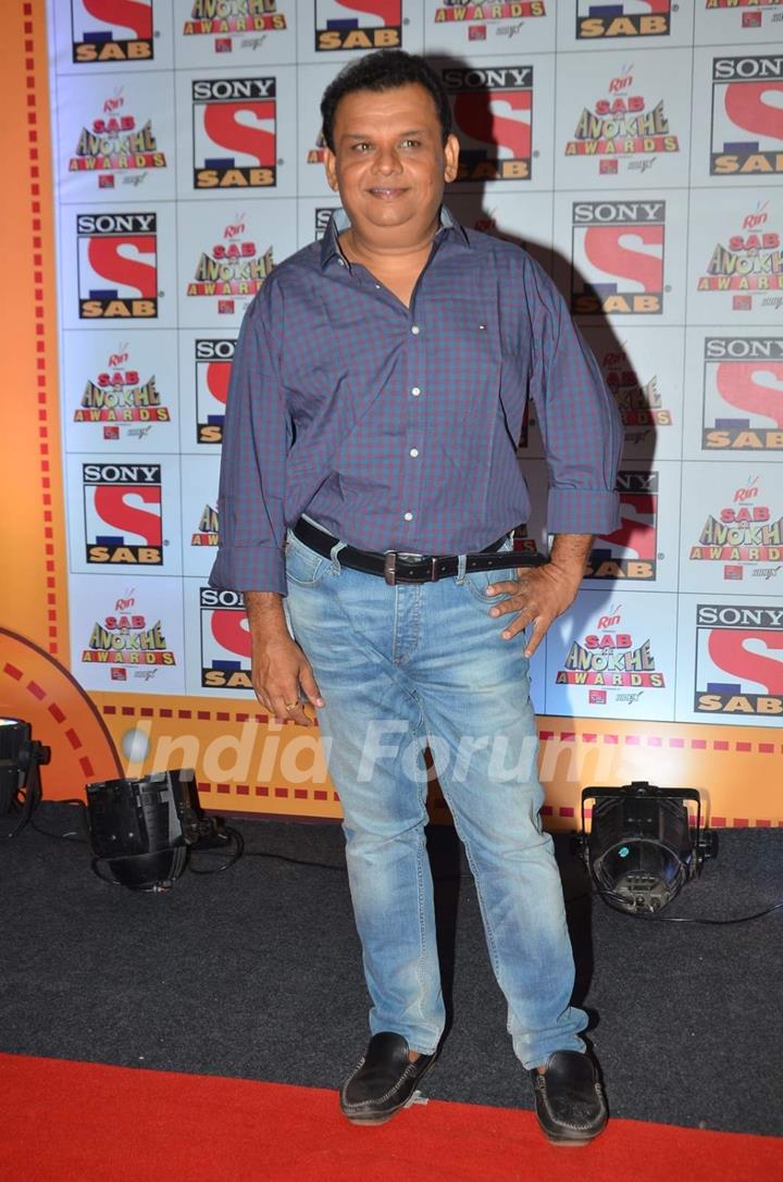 Atul Parchure at the SAB Ke Anokhe Awards