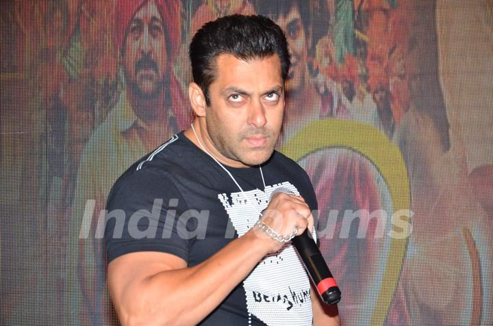 Salman Khan at Promotions of Marathi Movie 'Janiva'