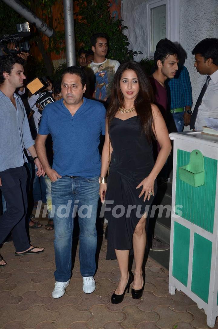 Krishika Lulla With Her Husband at Success Bash of ABCD 2