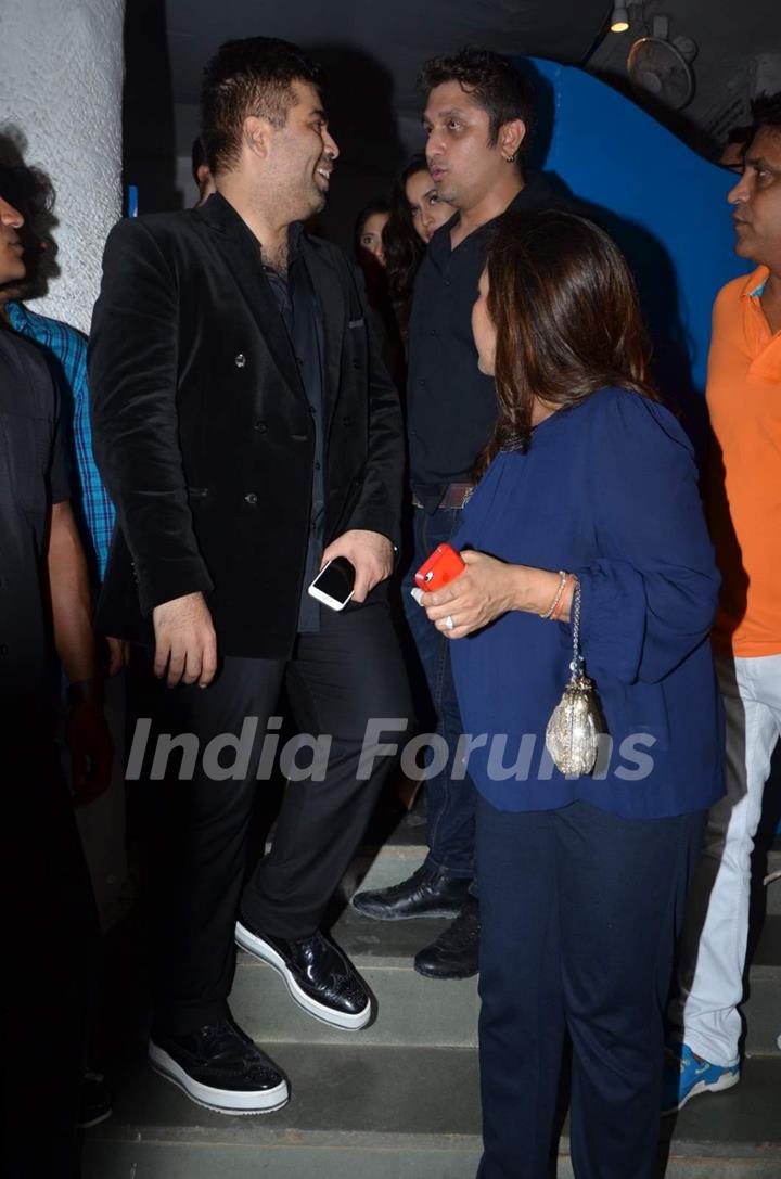 Karan Johar and Mohit Suri at Success Bash of ABCD 2