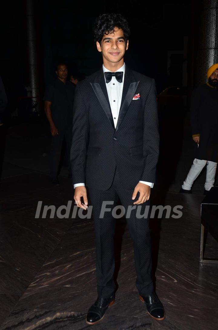 Ishaan Khattar at Shahid - Mira Wedding Reception!