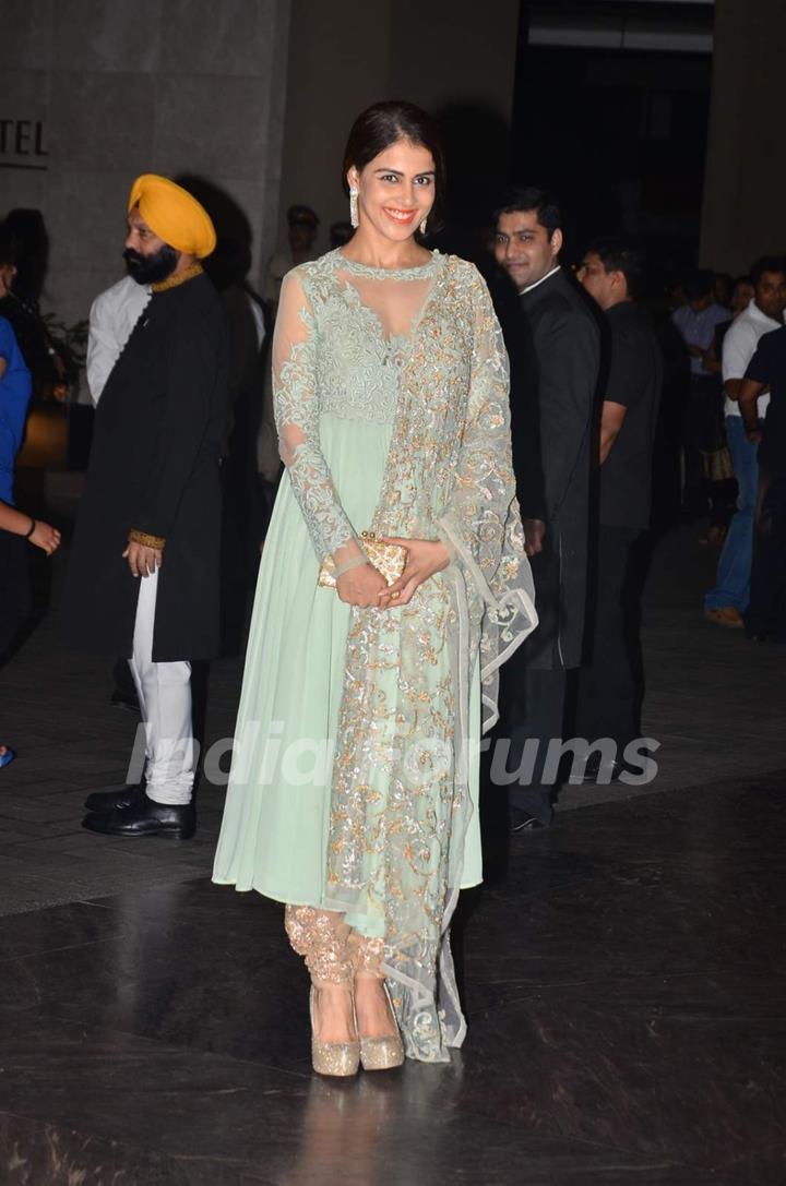 Genelia Dsouza at Shahid - Mira Wedding Reception!