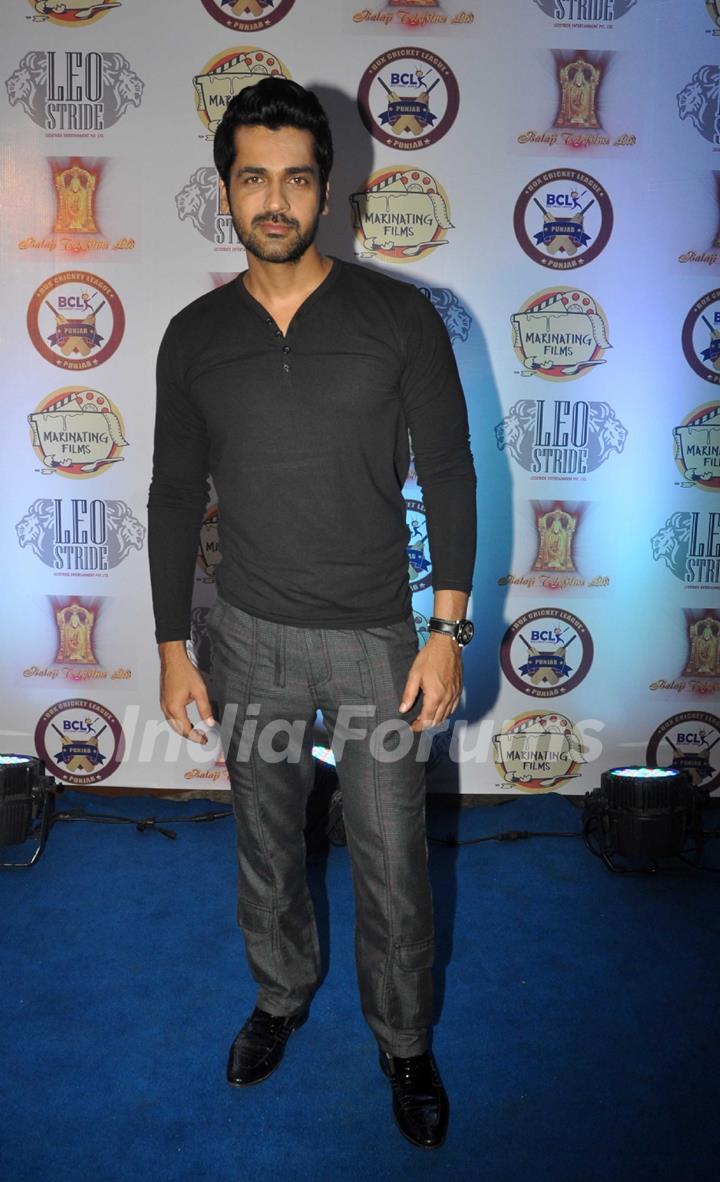 Arjan Bajwa at Launch of Box Cricket League Punjab