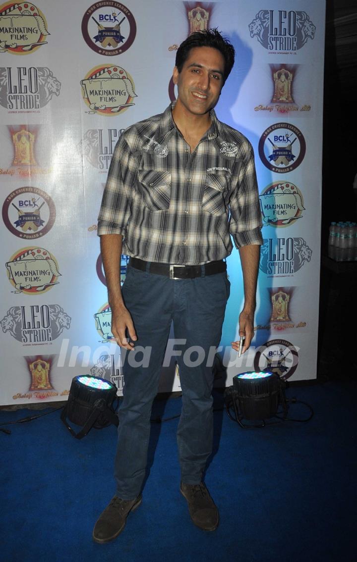 Sumeet Sachdev at Launch of Box Cricket League Punjab