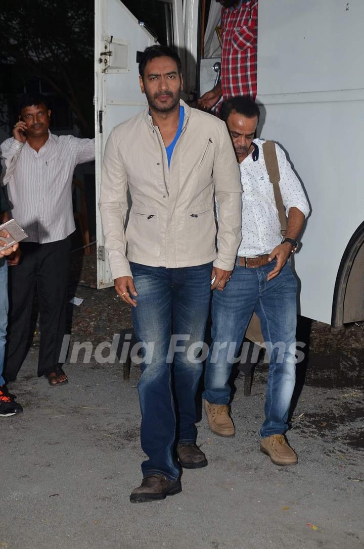 Ajay Devgn Snapped in the City