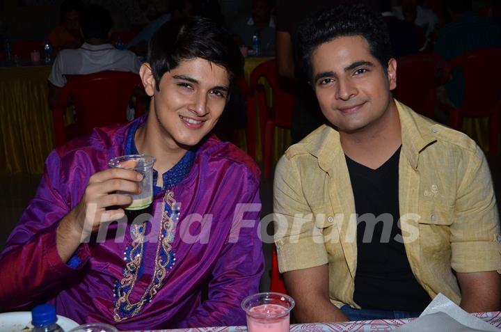 Karan Mehra and Rohan Mehra at Yeh Rishta Kya Kehlata Hai's Iftaar Party