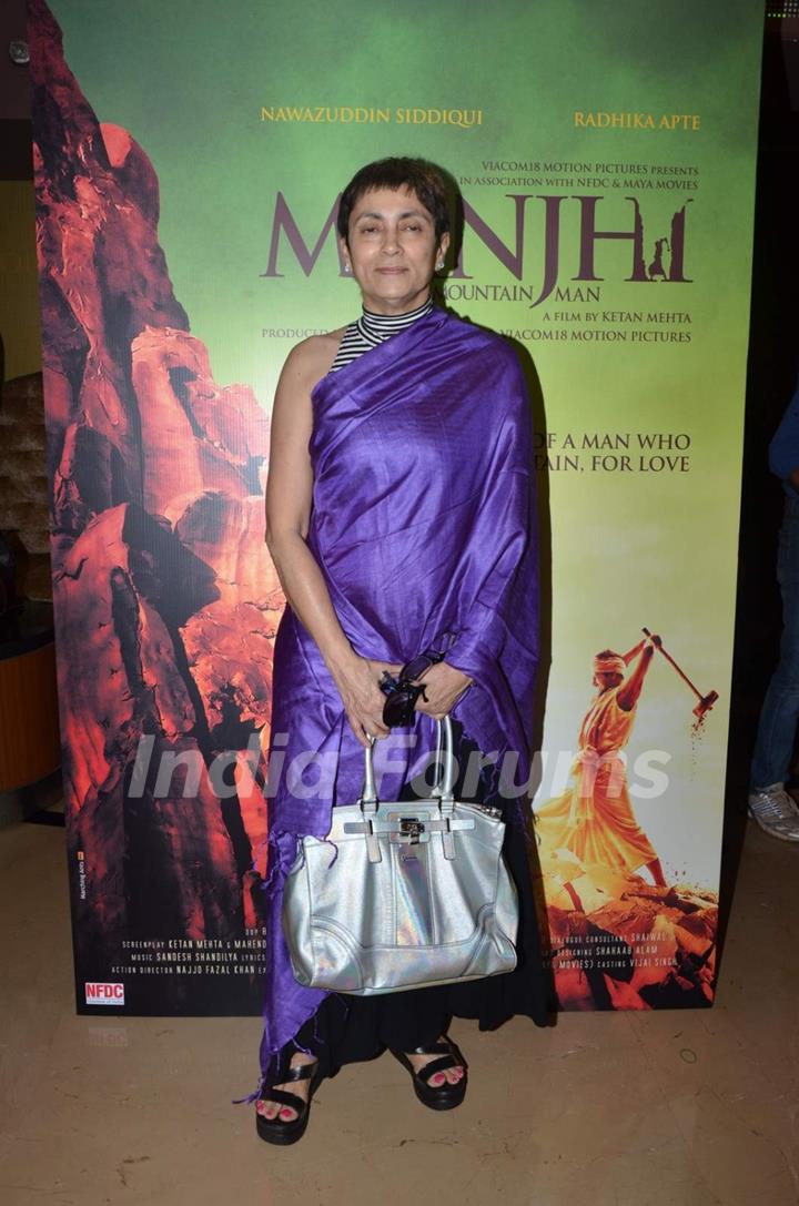 Deepa Sahi at Trailer Launch of Manjhi - The Mountain Man