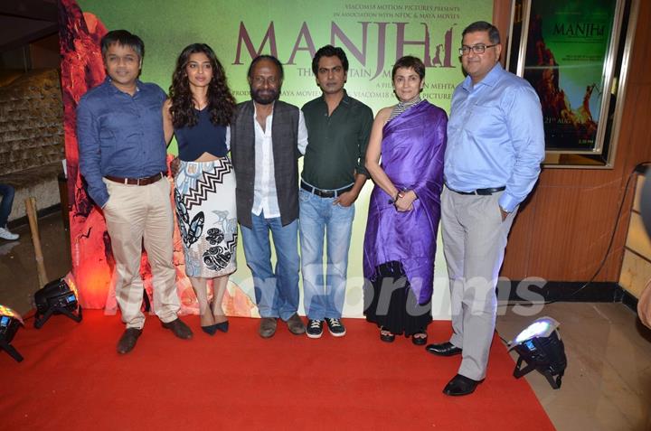 Manjhi Team at Trailer Launch
