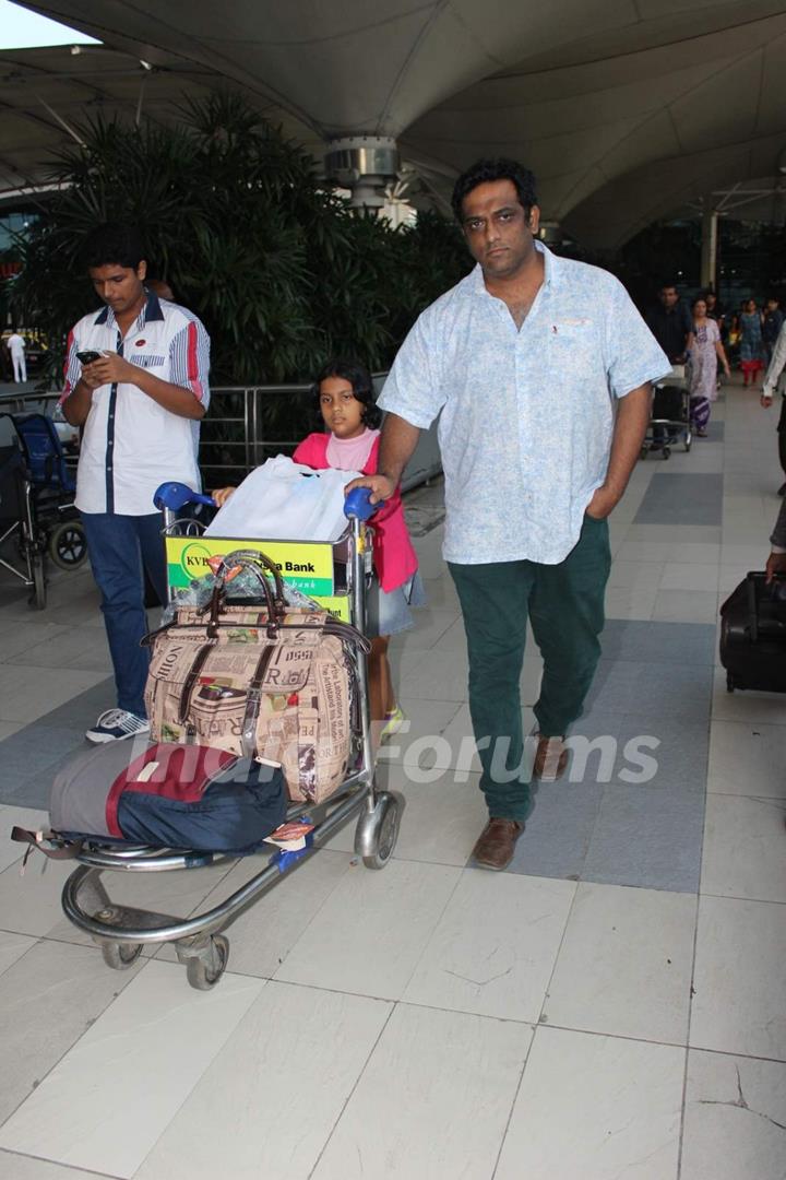 Anurag Basu was Snapped at Airport