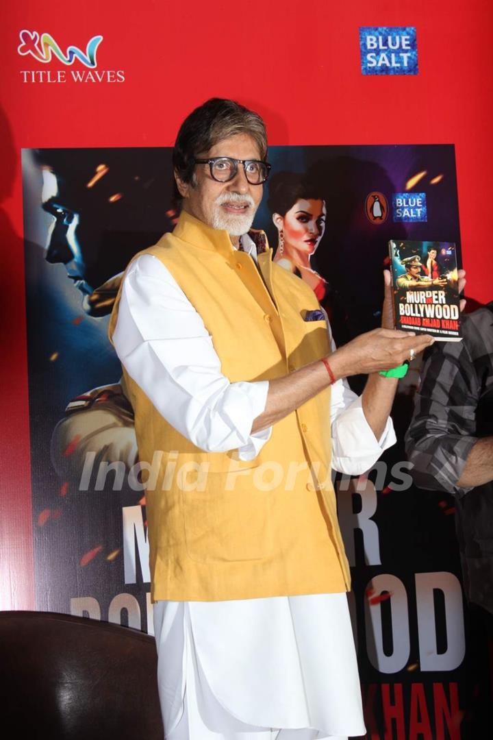 Amitabh Bachchan at Book Launch of Shadab Mehboob Khan's 'Murder in Bollywood'