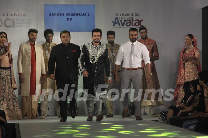Jay Bhanushali at Chennai Fashion Week