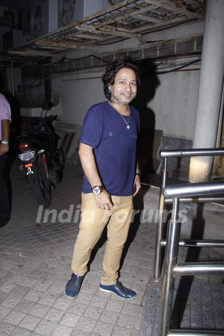 Kailash Kher Snapped at PVR