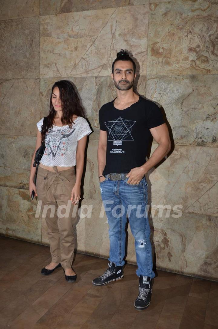 Ashmit Patel poses for the media at the Special Screening of Bajrangi Bhaijaan