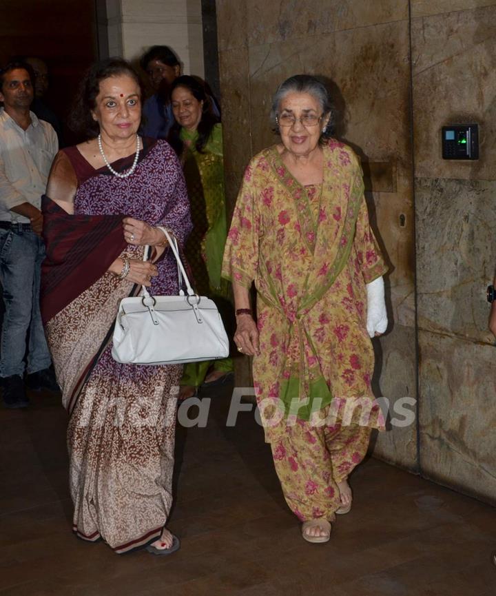 Asha Parekh at the Special Screening of Bajrangi Bhaijaan