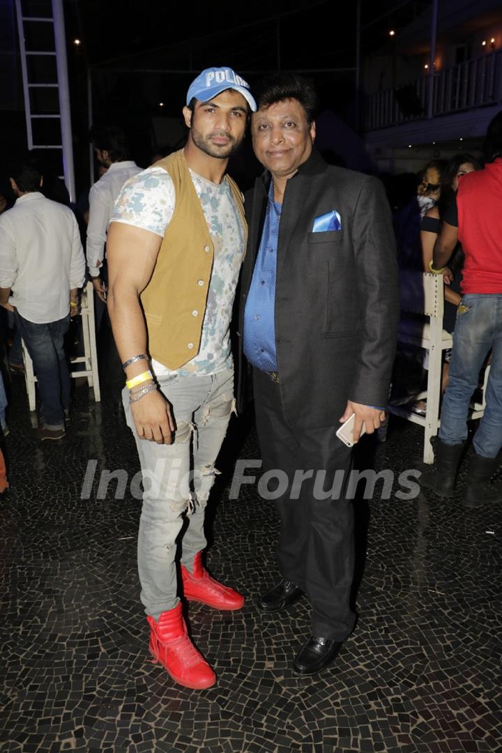 Manik Soni with Mohammad Nazim at the Anniversary Celebration