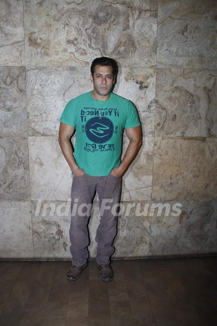 Salman Khan at Screening of Bajrangi Bhaijaan