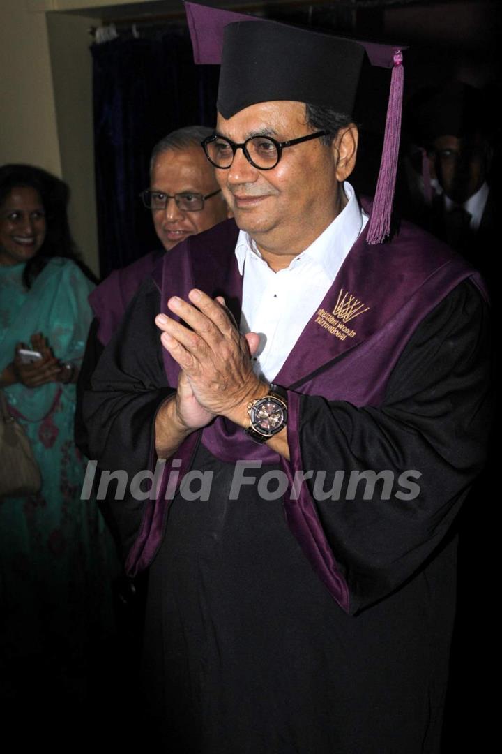 Subhash Ghai at Whistling Woods Convocation