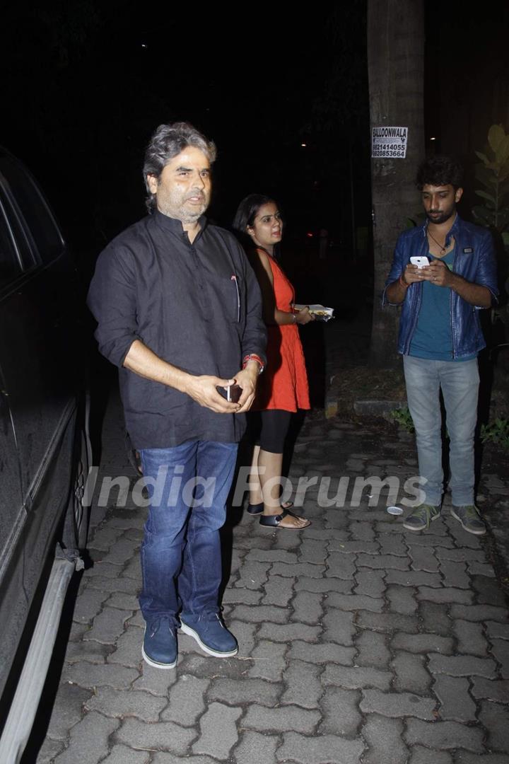 Vishal Bhardwaj at Priyanka Chopra's Birthday Bash!