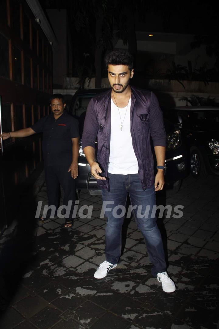 Arjun Kapoor at Priyanka Chopra's Birthday Bash!